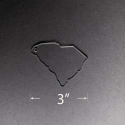 Acrylic Blank - South Carolina 