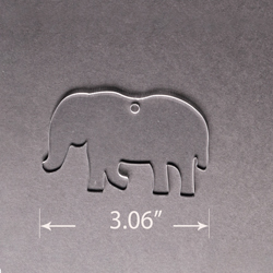 Acrylic Blank - Elephant