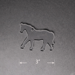Acrylic Blank - Horse