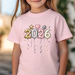 Press Ready Transfer - 2026 Balloons - Youth