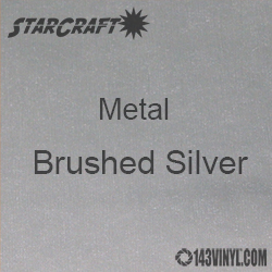 12" x 12" Sheet - StarCraft Metal - Brushed Silver