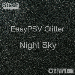 Siser EasyPSV Glitter - Night Sky (80) - 12" x 12" Sheet