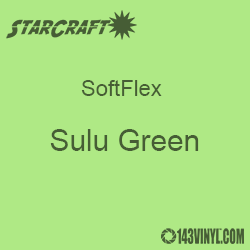 12" x 5 Foot Roll -StarCraft SoftFlex HTV - Sulu Green