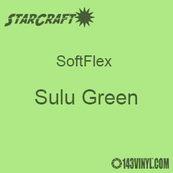 12" x 5 Yard Roll - StarCraft SoftFlex HTV - Sulu Green