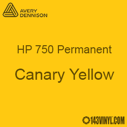 Avery HP 750 - Canary Yellow- 12" x 12" Sheet