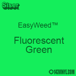 EasyWeed HTV: 12" x 5 Foot - Fluorescent Green