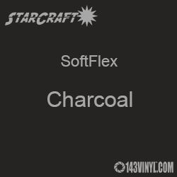 12" x 5 Foot Roll - StarCraft SoftFlex HTV - Charcoal