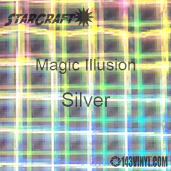 12" x 24" Sheet - StarCraft Magic - Illusion Silver