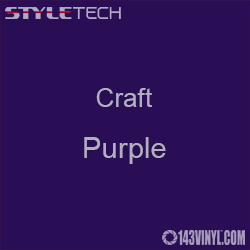 Styletech Craft Vinyl - Purple- 12" x 12" Sheet Styletech Craft Vinyl - Purple- 12" x 12" Sheet