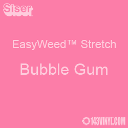 12" x 5 Foot Roll Siser EasyWeed Stretch HTV - Bubblegum