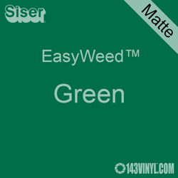 Siser EasyWeed HTV: 12 x 12 Sheet - Matte Green