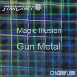12" x 12" Sheet - StarCraft Magic - Illusion Gun Metal