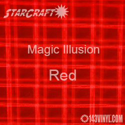 12" x 24" Sheet - StarCraft Magic - Illusion Red