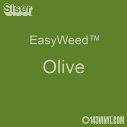 EasyWeed HTV: 12" x 5 Foot - Olive
