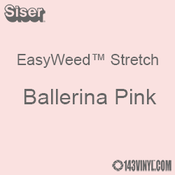 Stretch HTV: 12" x 15" - Ballerina Pink