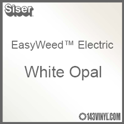 12" x 15" Sheet Siser EasyWeed Electric HTV - White Opal