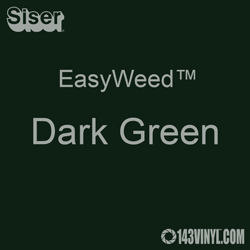 EasyWeed HTV: 12" x 24" - Dark Green