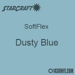 12" x 5 Foot Roll -StarCraft SoftFlex HTV - Dusty Blue