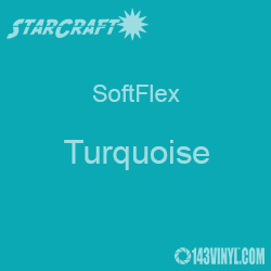 12" x 24" Sheet -StarCraft SoftFlex HTV - Turquoise