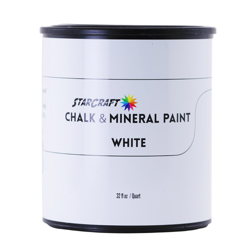 StarCraft Chalk & Mineral Paint - Quart, 32oz-White
