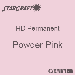 24" x 10 Yard Roll - StarCraft HD Glossy Permanent Vinyl - Powder Pink  24" x 10 Yard Roll - StarCraft HD Glossy Permanent Vinyl - Powder Pink