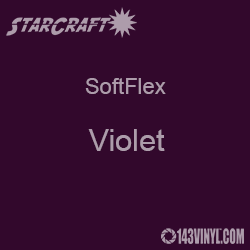 12" x 12" Sheet - StarCraft SoftFlex HTV - Violet