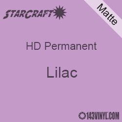12" x 24" Sheet - StarCraft HD Matte Permanent Vinyl - Lilac