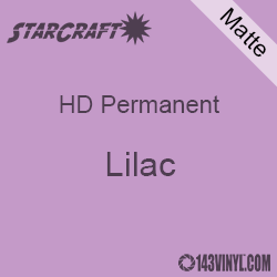 12" x 5' Roll - StarCraft HD Matte Permanent Vinyl - Lilac