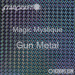 12" x 12" Sheet - StarCraft Magic - Mystique Gun Metal