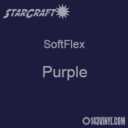 12" x 24" Sheet -StarCraft SoftFlex HTV - Purple