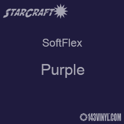 12" x 12" Sheet - StarCraft SoftFlex HTV - Purple