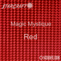 12" x 12" Sheet - StarCraft Magic - Mystique Red