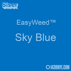 Siser EasyWeed HTV 15 x 3ft Roll - Custom Colors (Beachy Blue)