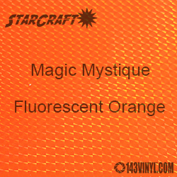 12" x 24" Sheet - StarCraft Magic - Mystique Fluorescent Orange