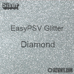 Siser EasyPSV Glitter - Diamond (13) - 12" x 12" Sheet Siser EasyPSV Glitter - Diamond (13) - 12" x 12" Sheet