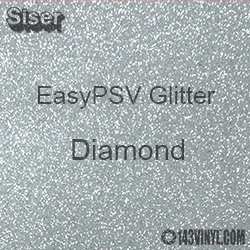 Siser EasyPSV Glitter - Diamond (13) - 12" x 12" Sheet