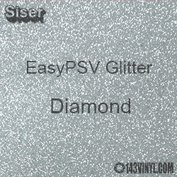 Siser EasyPSV Glitter - Diamond (13) - 12" x 24" Sheet