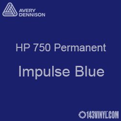 Avery HP 750 - Impulse Blue- 12" x 12" Sheet