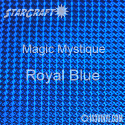 12" x 24" Sheet - StarCraft Magic - Mystique Royal Blue