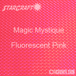 12" x 24" Sheet - StarCraft Magic - Mystique Fluorescent Pink