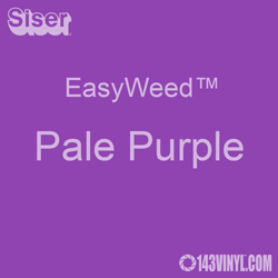 EasyWeed HTV: 12" x 15" - Pale Purple EasyWeed HTV: 12" x 15" - Pale Purple