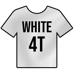 Hotteez Toddler Shirt - White - 4T