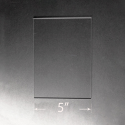 Acrylic Blank - Rectangle 5" x 7"
