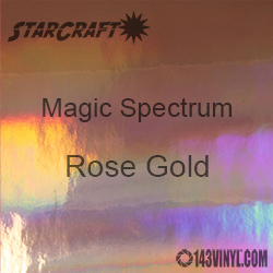 12" x 12" Sheet - StarCraft Spectrum - Rose Gold  