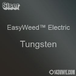 12" x 15" Sheet Siser EasyWeed Electric HTV - Tungsten