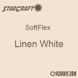 12" x 5 Yard Roll - StarCraft SoftFlex HTV - Linen White