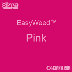 EasyWeed HTV: 12" x 15" - Pink