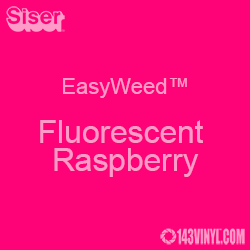 EasyWeed HTV: 12" x 5 Foot - Fluorescent Raspberry