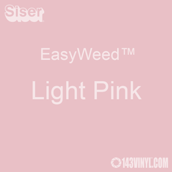 Siser EasyWeed HTV: 12 x 5 Foot Roll - Light Pink