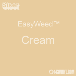 EasyWeed HTV: 12" x 24" - Cream